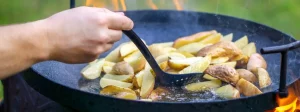 campfire breakfast hash easy camping meals