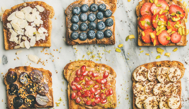 Nut Butter and Dried Fruit Sandwich: Sustaining Delights