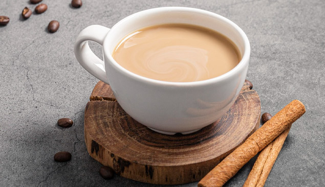 Instant Coffee or Tea Latte: Sunrise Bliss
